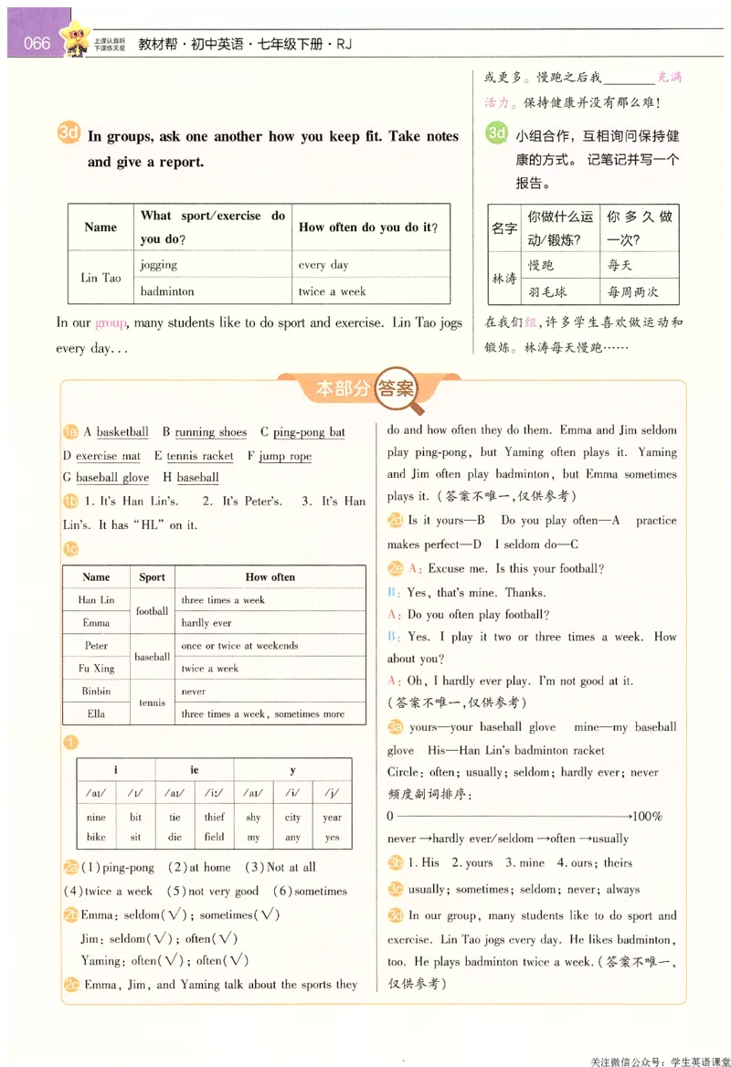 2025春教材帮英语七下英语RJ主书_新人教八下资料包_23多套教辅合集_2026春初中英语7-9年级下册《新教材帮＋练习帮》含答案（人教版）_教材帮初中英语25年下册7