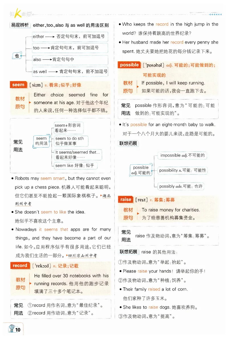 2026春外研七下狂K重点_七下外研版2026英语_2026春_赠送：教辅合集_2026春必刷题