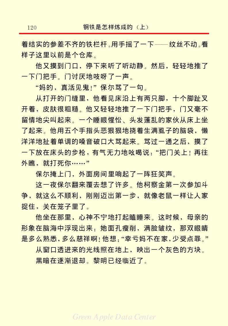 世界名著钢铁是怎样炼成的1_高中语文上册_语文赠品_编号06：语文高中：语文课外阅读之世界名著pdf(32份)