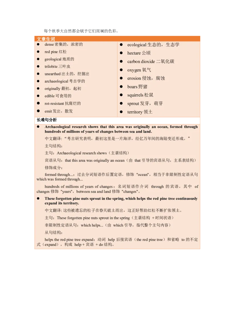 Unit7What'sthehighestmountainintheworld？（自然生态&环境保护&mdash;不同地区的生态特征与自然景观敬畏自然，与自然和谐共生）（教师版）_新人教八下资料包_00、更新资料3月16日_2025版