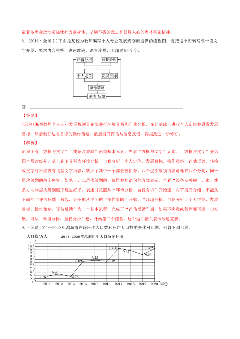 微专题09逻辑推理+图文转换（对点练习）（教师版）(1)_1.2025语文总复习_2024年新高考资料_3.2024专项复习_备战2024年高考语文一轮复习微专题