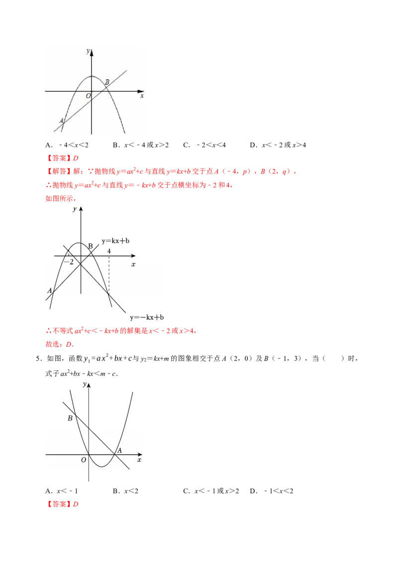 专题01二次函数的图象信息题的五种类型（高效培优专项训练）（教师版）_初中数学_九年级数学上册（人教版）_同步讲义-U18_2026版