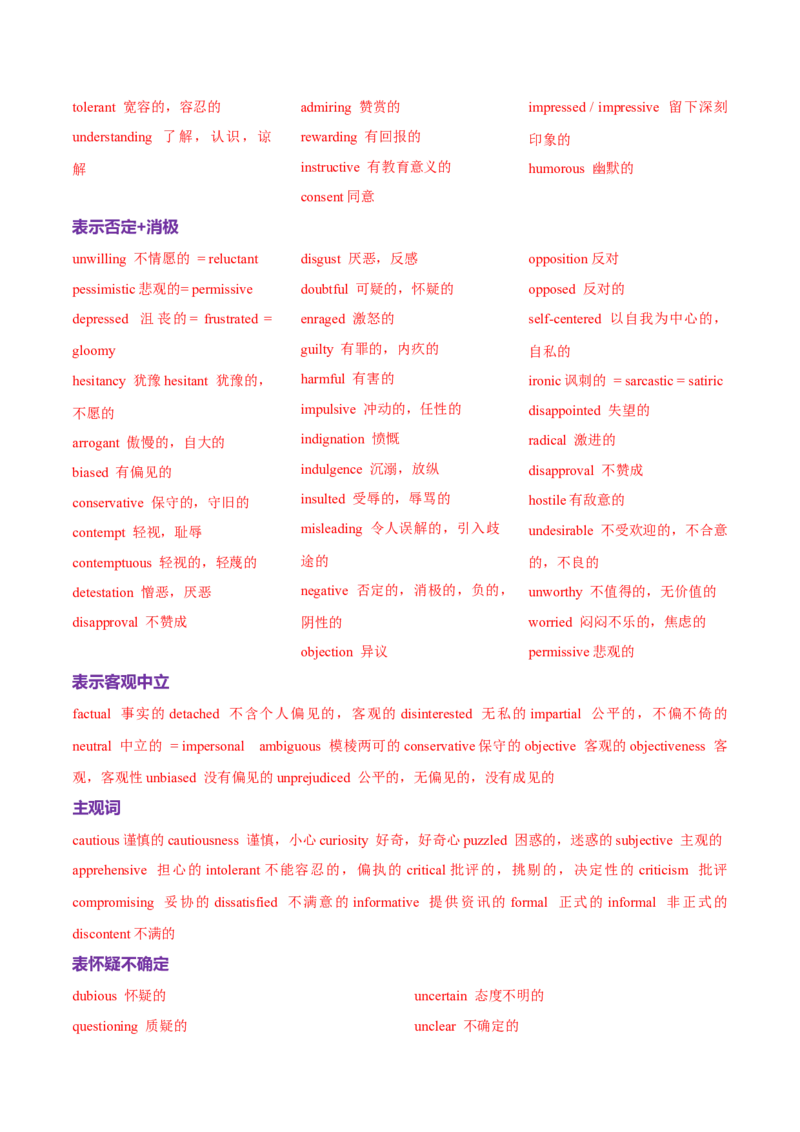 词汇知识专题03阅读理解高频词汇（练习）（解析版）_3.2025英语总复习_2025年新高考资料_二轮复习_2025年高考英语二轮复习课件ppt+讲义+练习_2.词汇