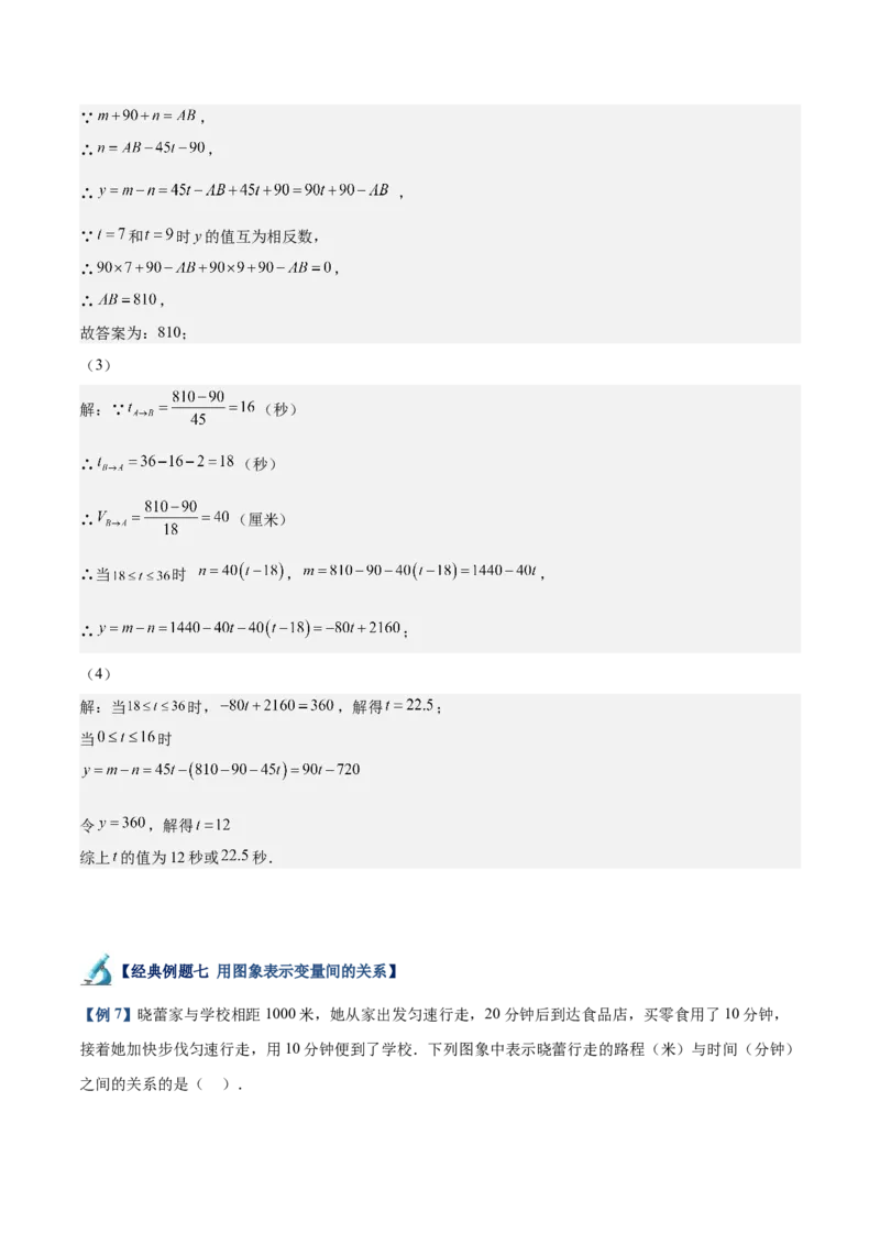 专题01函数重难点题型专训（12大题型+15道拓展培优）（教师版）_初中数学_八年级数学下册（人教版）_重难点专题提升-V7_2024版