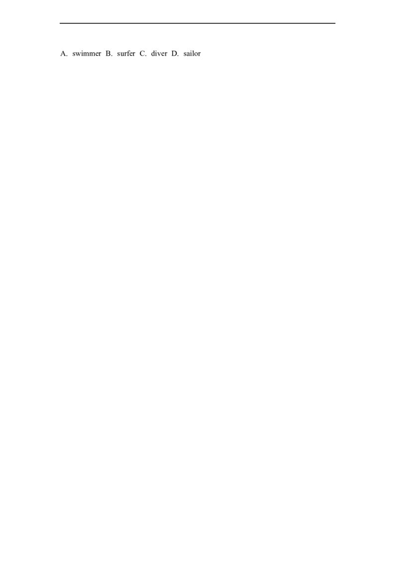 2026春外研版七年级英语下册单项选择题专练Unit2Goforit!(含答案解析)_七下外研版2026英语_2026春_18、单项选择专练