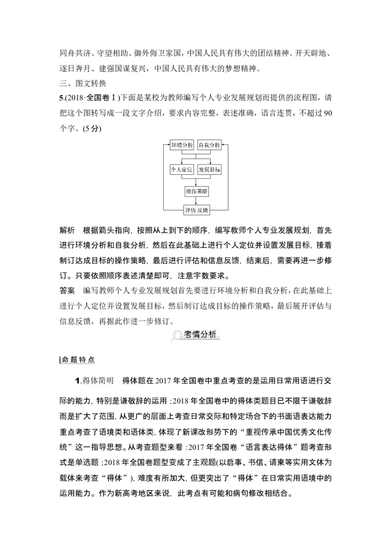 复习任务群三　&ldquo;轮考&rdquo;考点考查(语言得体、扩展语句、仿用句式、图文转换)_1.2025语文总复习_2024年新高考资料_1.2024一轮复习_2024年高考语文一轮复习讲义（部编新高考版）