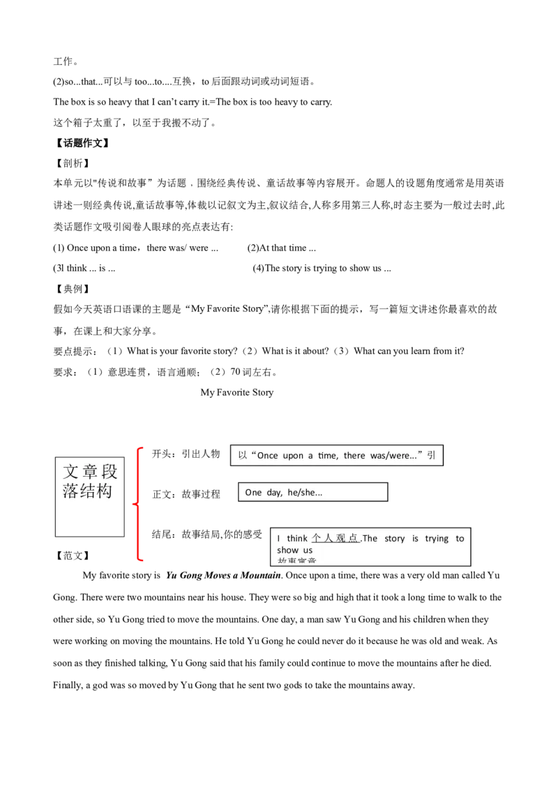 Unit6（知识清单）（教师版）_新人教八下资料包_00、更新资料3月16日_单元知识复习专项-U122_2024版