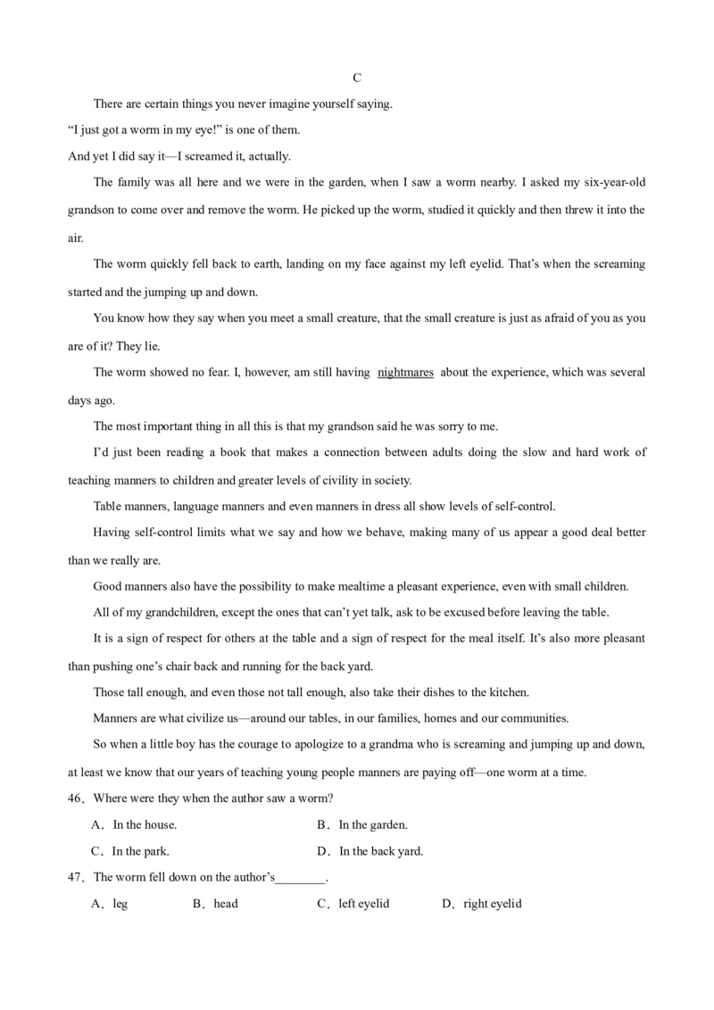 Unit3（单元测试&middot;提升卷）（教师版)_新人教八下资料包_00、更新资料3月16日_单元知识复习专项-U122_2024版_Unit3（单元测试&middot;提升卷，含听力MP3）（人教版）