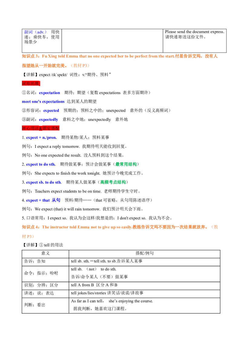 Unit1TimetoRelax（知识清单）（答案版）_新人教八下资料包_00、更新资料3月16日_知识总结(4)_新课标资料（看这里面）