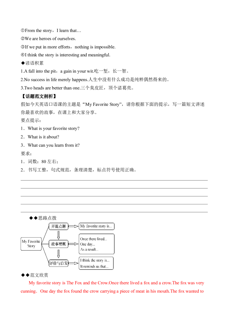 Unit6课时5SectionB（3a-SelfCheck)（教师版）_新人教八下资料包_35赠送其它_八年级英语下册（人教版）_同步讲义-U34_2025版