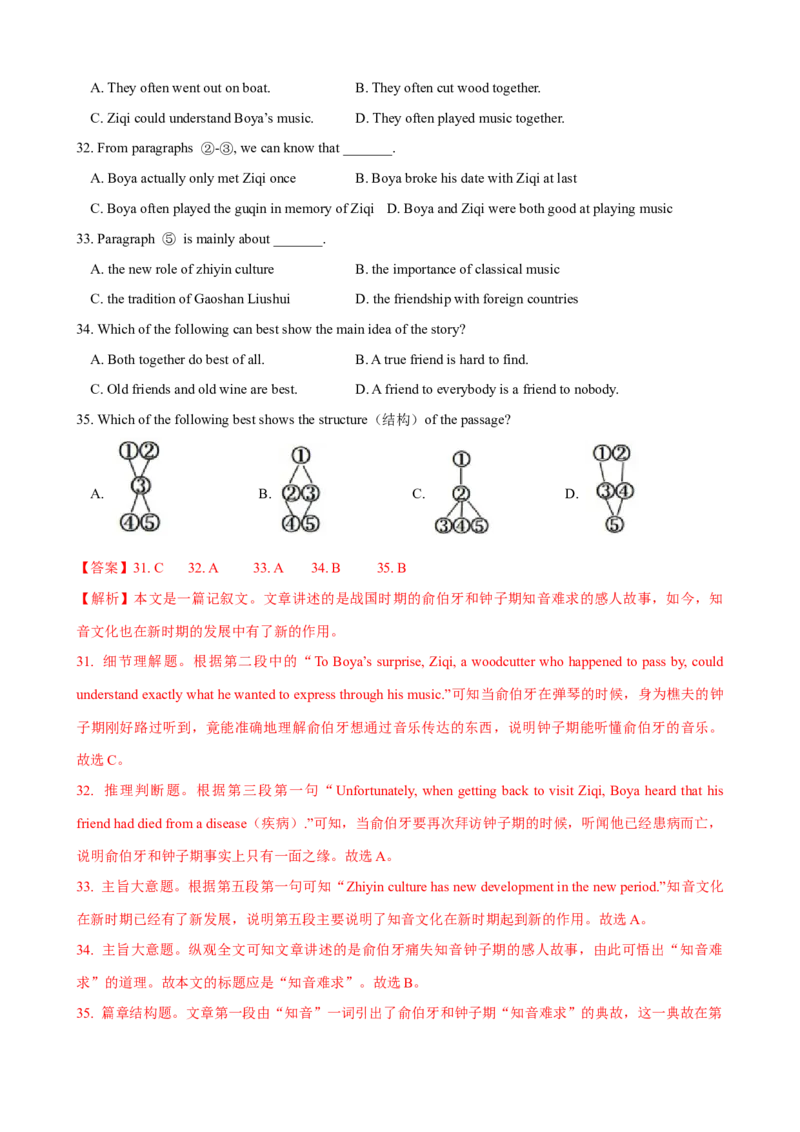 Unit6单元测试（教师版）_新人教八下资料包_00、更新资料3月16日_大单元教学课件+教学设计-U44_Unit6Anoldmantriedtomovethemountains