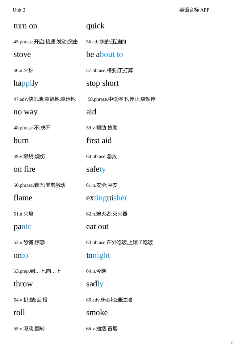 2026春人教版英语八下Unit2衡水体字贴_新人教八下资料包_05单词字帖（全）