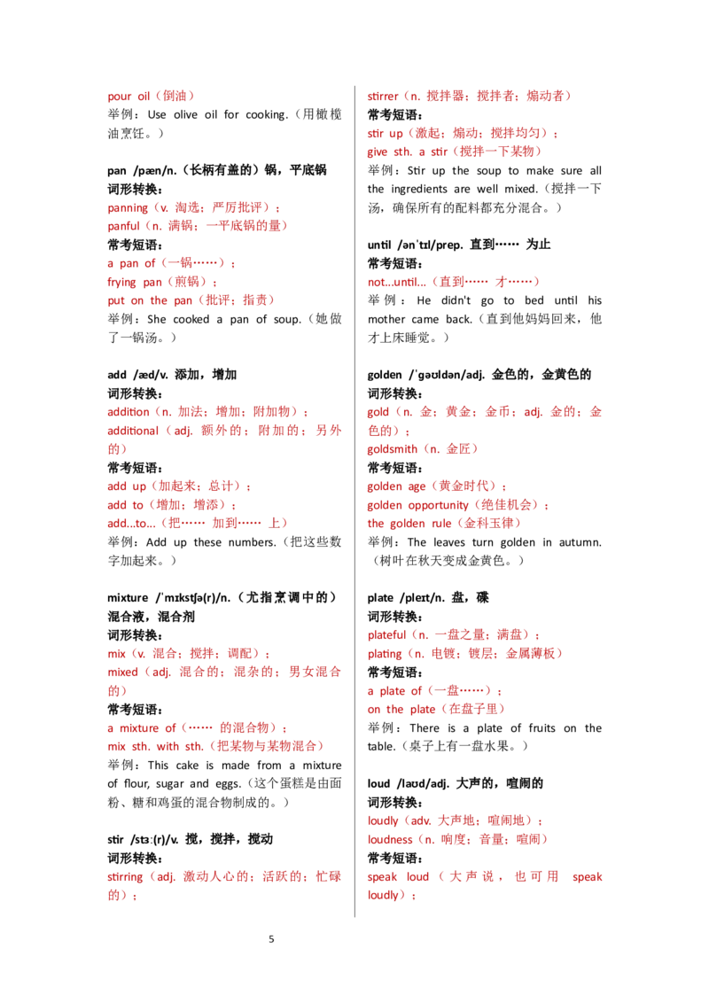 Unit3单词表逐词解析_七下外研版2026英语_2025春_13.单词表详解_Unit3Foodmatters--单词表逐词详细讲解