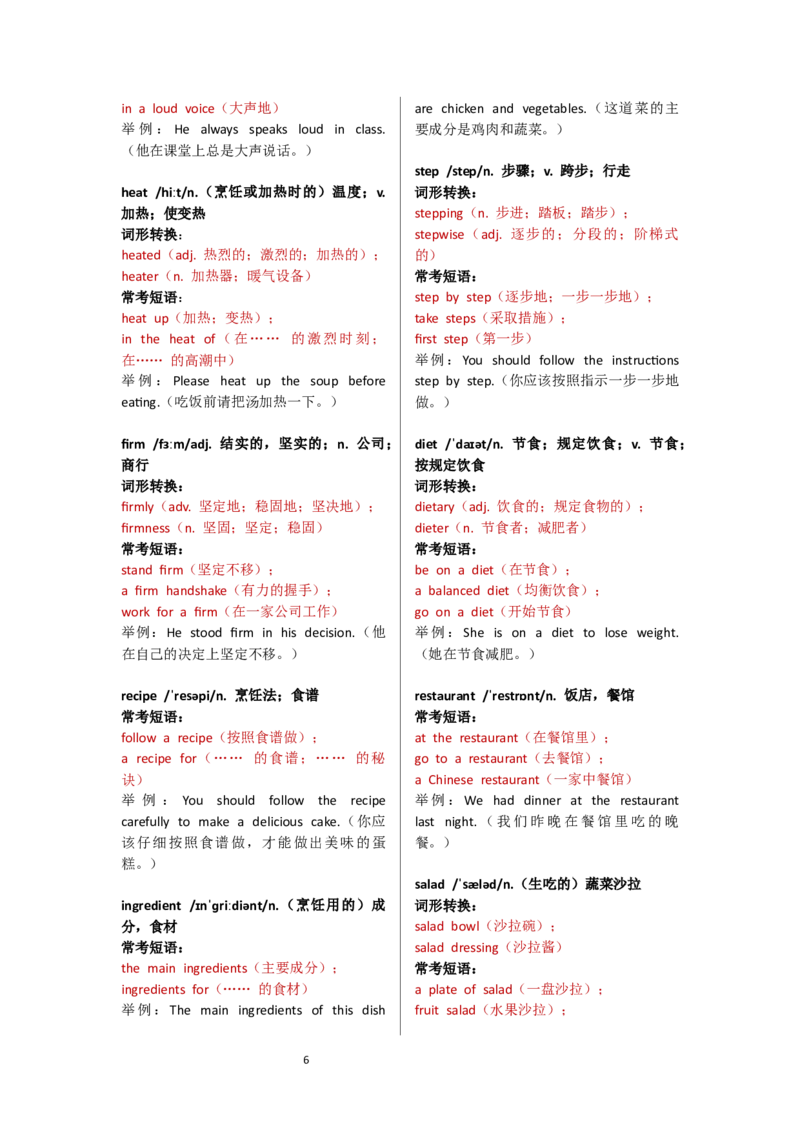 Unit3单词表逐词解析_七下外研版2026英语_2025春_13.单词表详解_Unit3Foodmatters--单词表逐词详细讲解