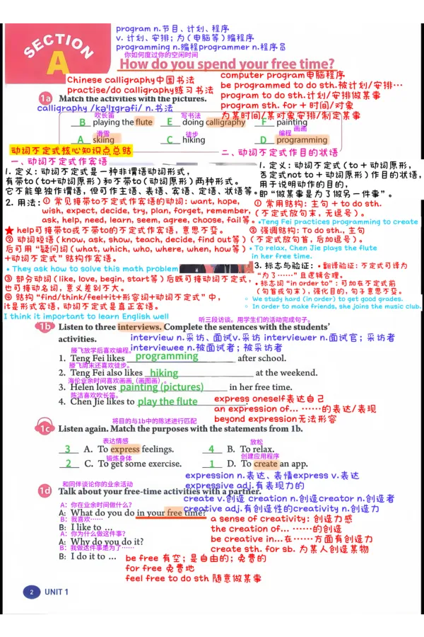 2026春人教八下U1_新人教八下资料包_00、更新资料3月16日_知识总结(4)_新课标资料（看这里面）_课堂笔记