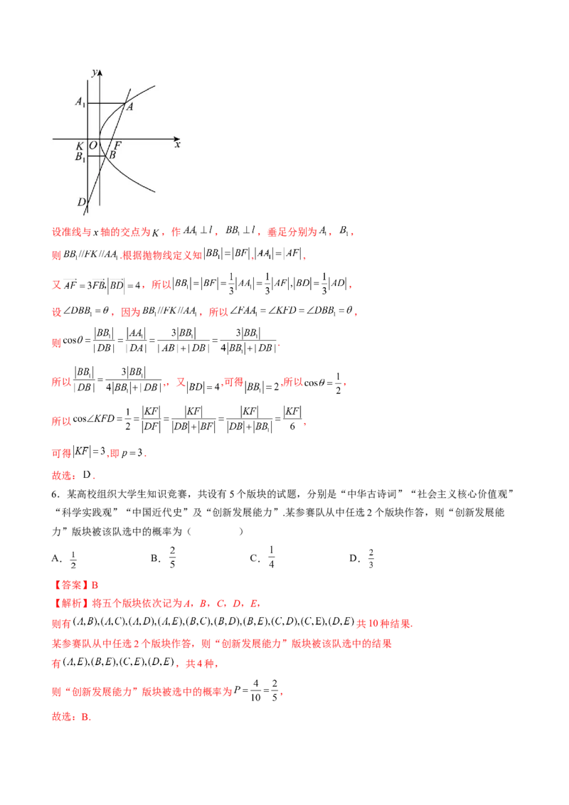 仿真演练综合能力测试（二）（解析版）_2.2025数学总复习_2023年新高考资料_二轮复习_2023年高考数学二轮复习讲练（新高考专用）