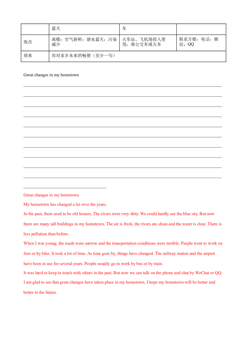 Unit10第6课时SectionB（3a-SelfCheck）（课时练习）（教师版）_新人教八下资料包_00、更新资料3月16日_大单元教学课件+教学设计-U44_Unit10I'vehadthisbikeforthreeyears