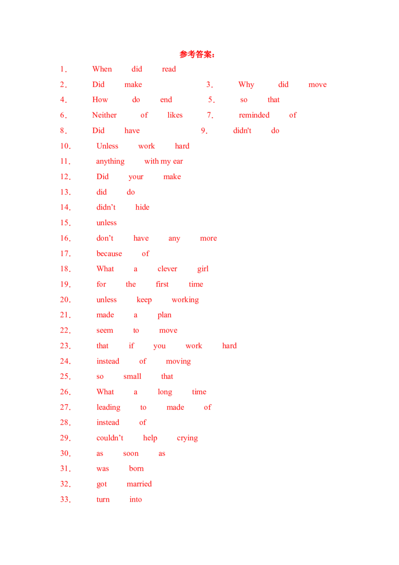 Unit6句型篇-（人教新目标）_新人教八下资料包_35赠送其它_八年级英语下册（人教版）_单元过关检测-V23