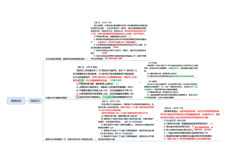 行测申论彩色思维导图_26事业职测+综合_闲鱼2026事业单位职测+综合_1.职测资料包_04思维导图合集_夏日浅浅版