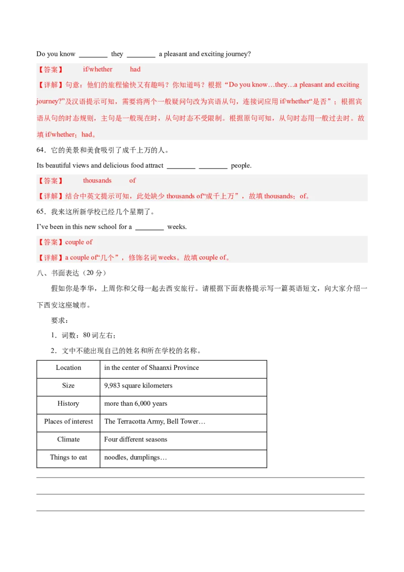 Unit9Haveyoueverbeentoamuseum？（单元卷&middot;考点卷）（教师版）_新人教八下资料包_00、更新资料3月16日_单元知识复习专项-U122_2025版