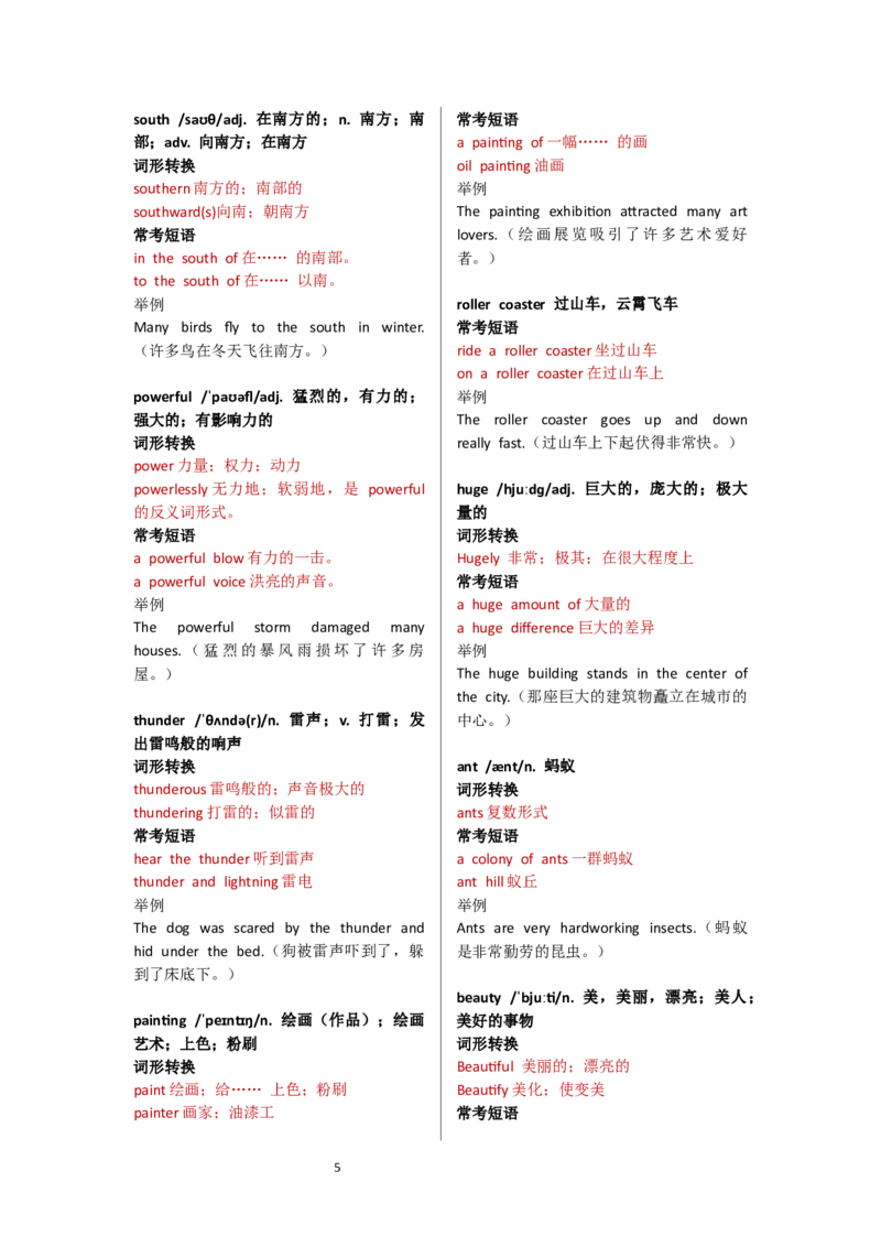 Unit6单词表逐词解析_七下外研版2026英语_2025春_13.单词表详解_Unit6Hittingtheroad--单词表逐词详细讲解