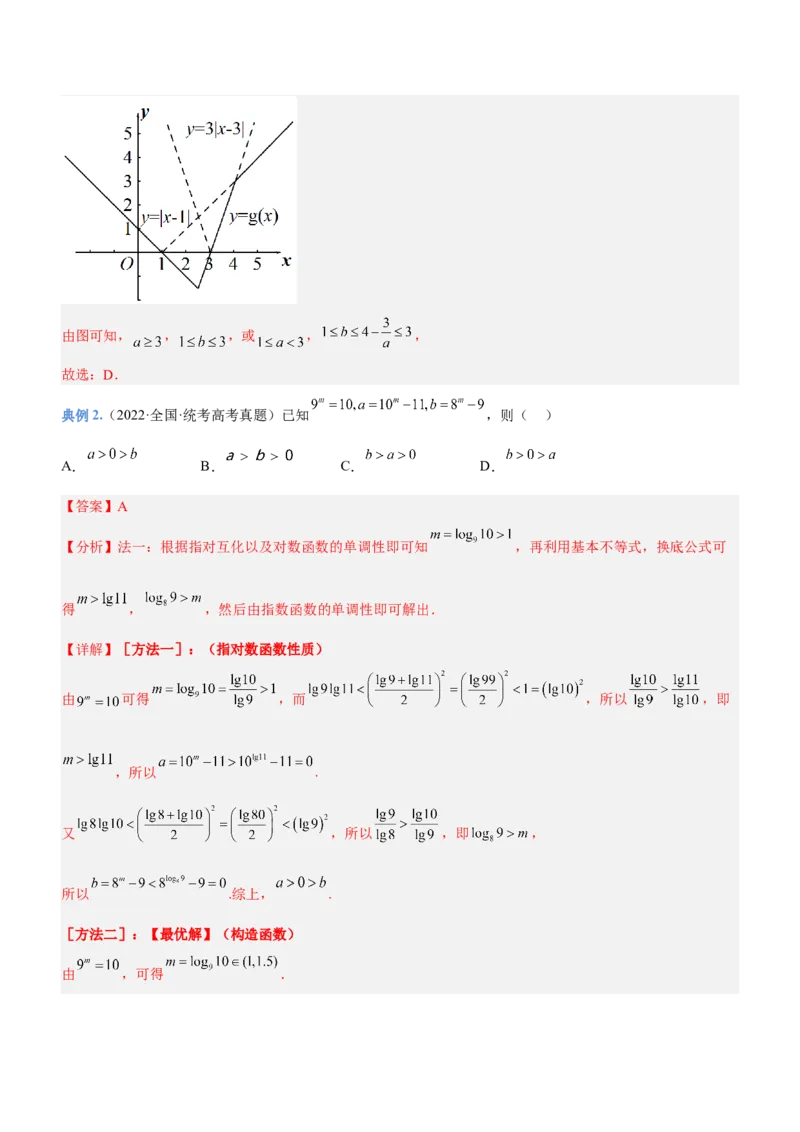 思想01函数与方程思想（讲）解析版_2.2025数学总复习_2023年新高考资料_二轮复习_备战2023年高考数学二轮复习考点精讲练（新教材&middot;新高考）