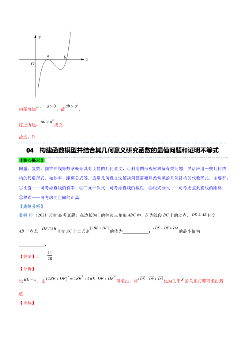 思想03数形结合思想（讲）解析版_2.2025数学总复习_2023年新高考资料_二轮复习_备战2023年高考数学二轮复习考点精讲练（新教材&middot;新高考）