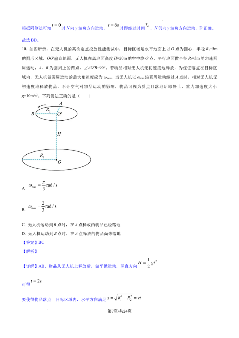 精品解析：2025年高考山东卷物理真题（解析版）(2)_2025年全国各省市全科高考真题及答案_版本二（互相补充）_6、各省市全科真题及答案（按省份分类）_31、山东卷（全科，持续更新）