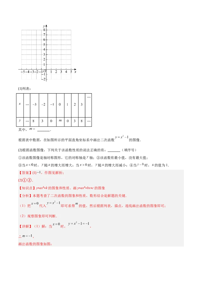 专题04二次函数的图象和性质的五类综合题型（压轴题专项训练）（教师版）_初中数学_九年级数学上册（人教版）_压轴题专项-V5_2026版