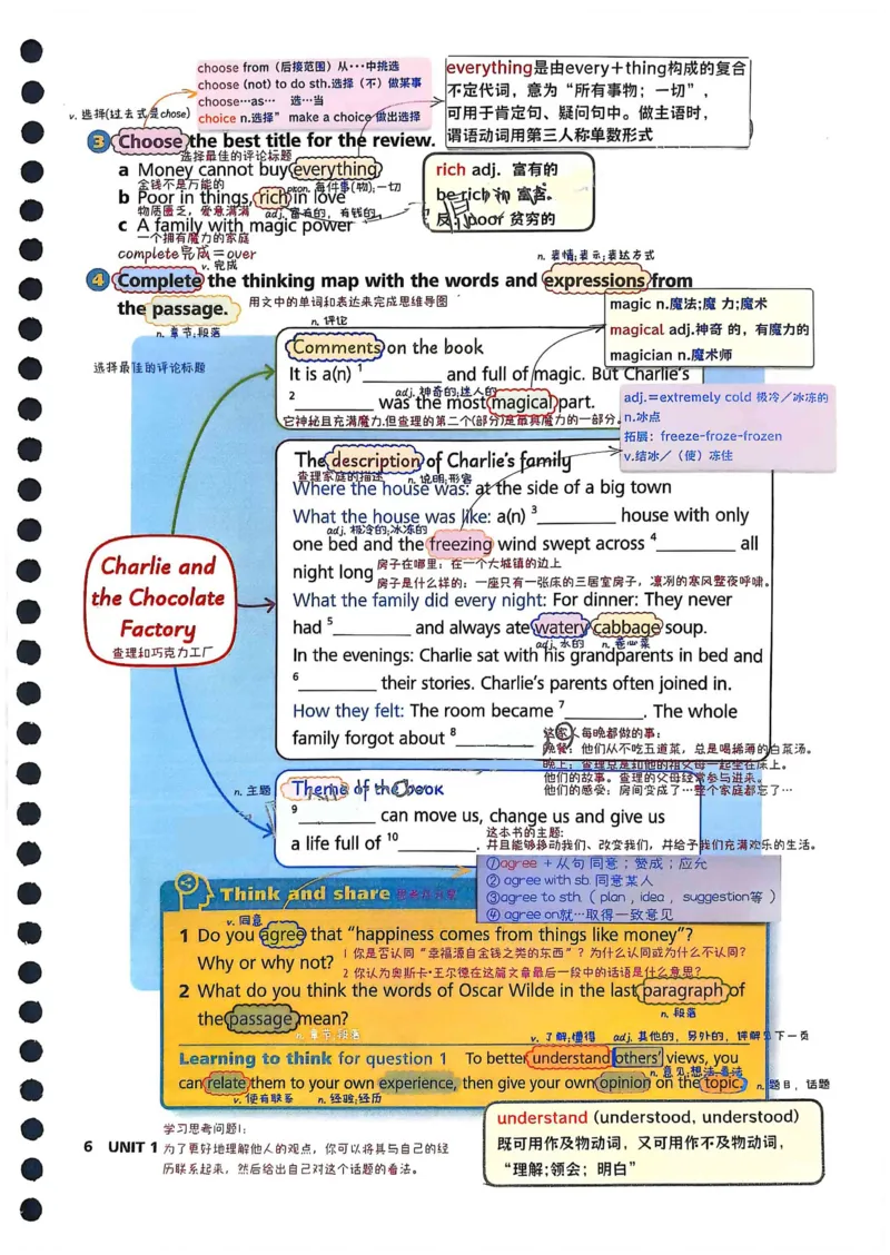 外研社七下课堂笔记_七下外研版2026英语_2025春_7、课堂笔记
