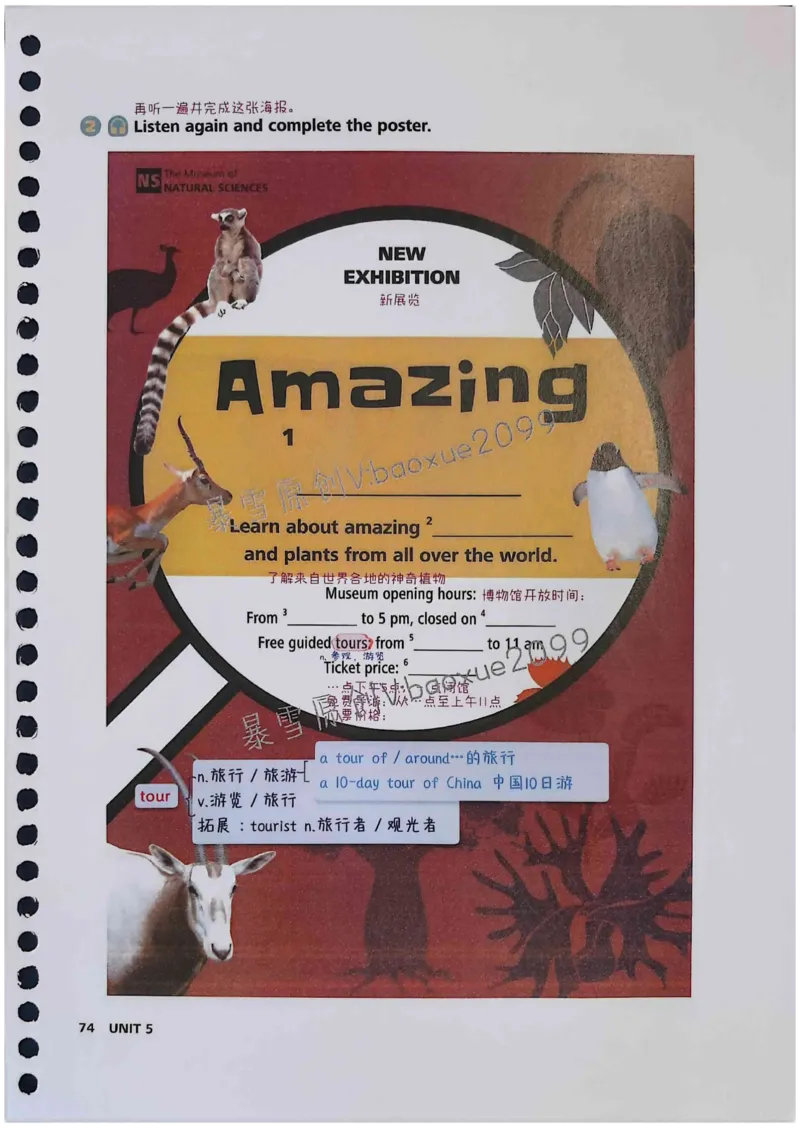 外研社七下课堂笔记_七下外研版2026英语_2025春_7、课堂笔记