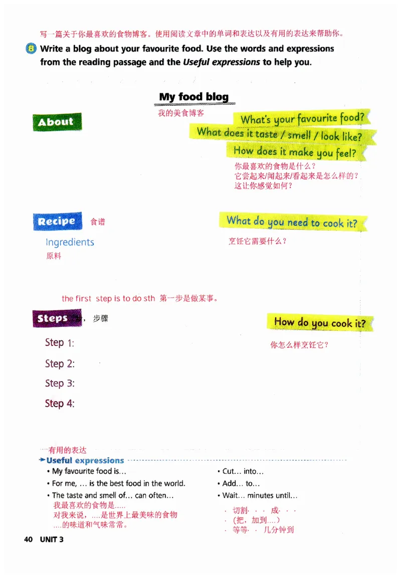 新版课堂笔记+单词笔记第二套无水印_七下外研版2026英语_2025春_7、课堂笔记