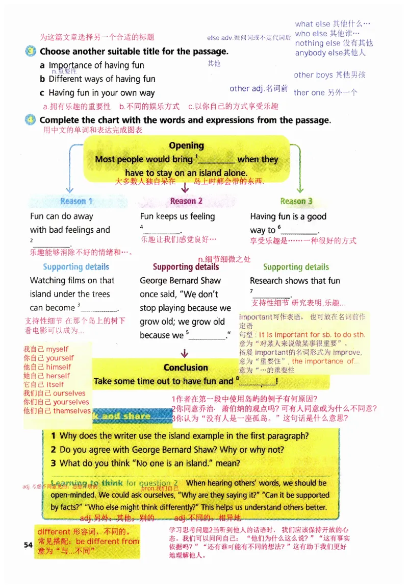 新版课堂笔记+单词笔记第二套无水印_七下外研版2026英语_2025春_7、课堂笔记