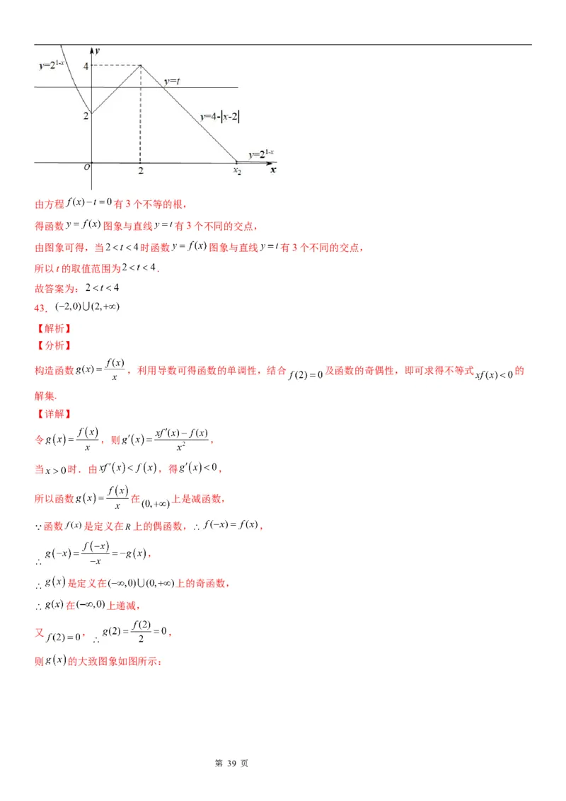 微专题函数图象问题学案&mdash;&mdash;2023届高考数学一轮《考点&middot;题型&middot;技巧》精讲与精练_2.2025数学总复习_赠品通用版（老高考）复习资料_一轮复习