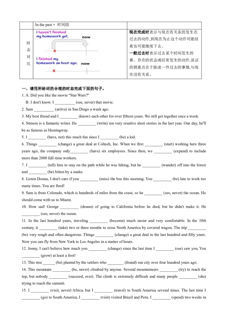 （同步100分背默）Module5Cartoons知识清单（学生版）_新人教八下资料包_35赠送其它_八年级英语下册（人教版）_同步知识背默-V30