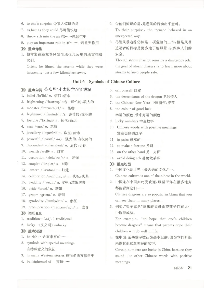 背记本(1)_新人教八下资料包_23多套教辅合集_88教辅合集_2026春《全品作业本》8年级下册（英语）（人教）