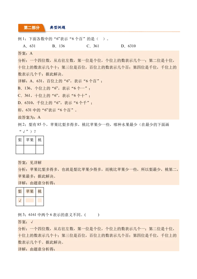 4.7整理与练习（学霸课堂笔记）（苏教版）_二年级数学下册（苏教版）_第四套_母题专项练习-K36_2024版