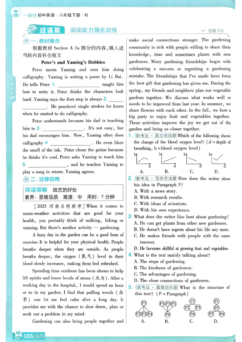 八下英语一遍过主书(1)_新人教八下资料包_23多套教辅合集_88教辅合集_一遍过