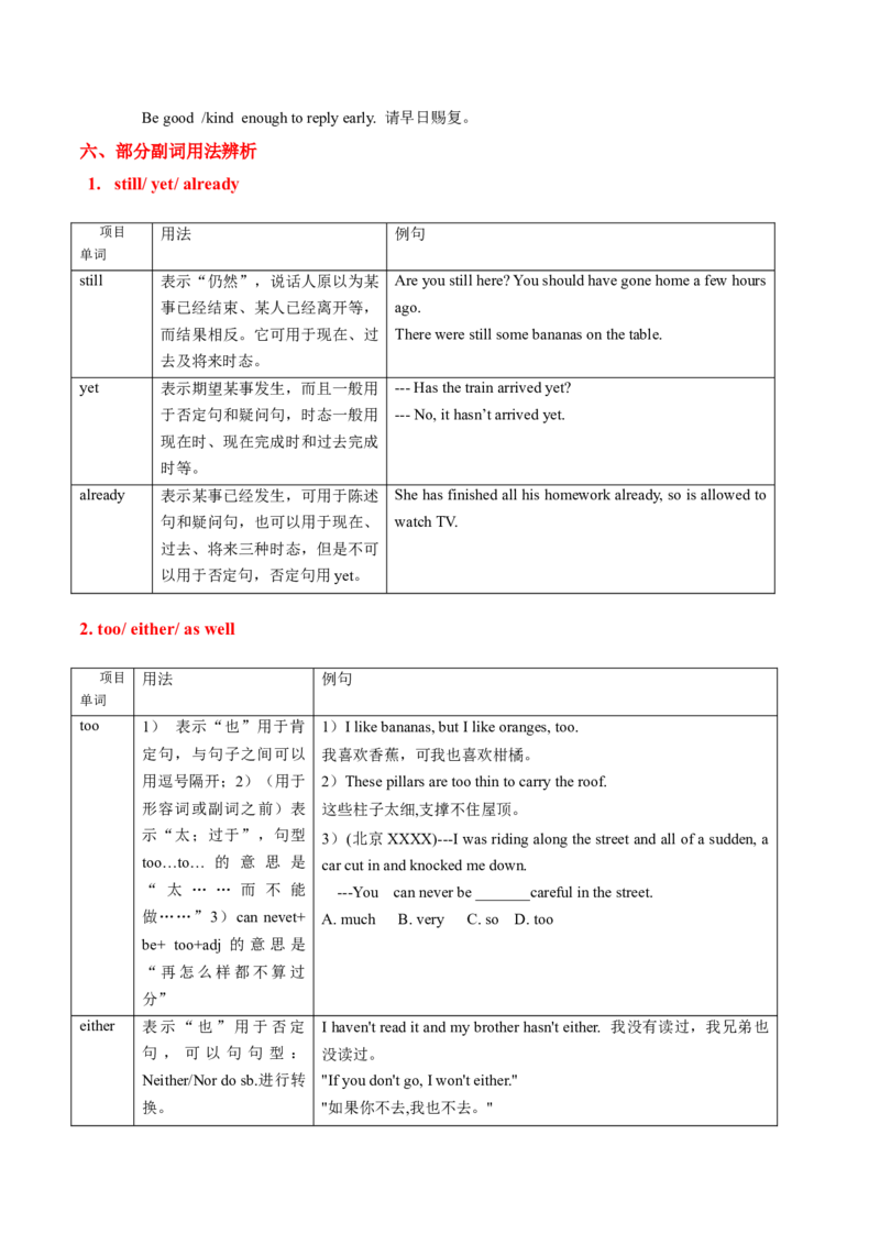 高考英语语法词汇专项突破：副词词义与功能重点难点考点&ldquo;三点&rdquo;全解读+巩固练习_3.2025英语总复习_2024年新高考资料_3.2024专项复习_2024年高考英语语法词汇专项突破3139734