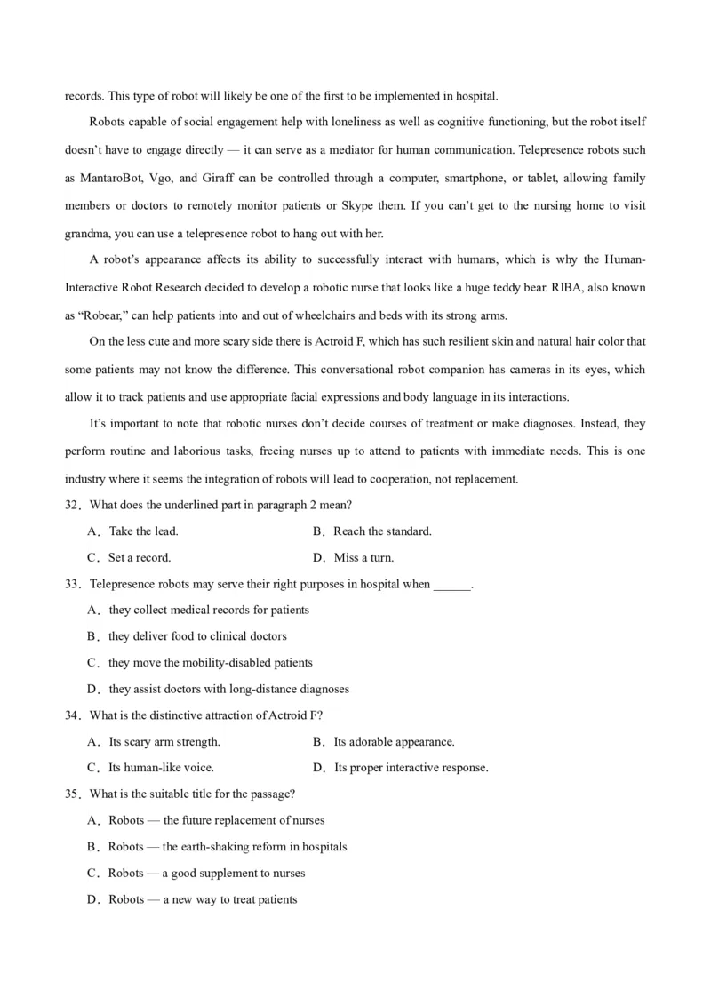 黄金卷06-赢在高考&middot;黄金8卷备战2024年高考英语模拟卷（全国卷）（解析版）_3.2025英语总复习_2024年新高考资料_4.2024高考模拟预测试卷