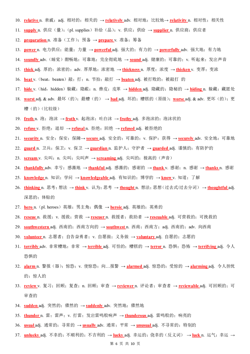 新八下词性转换背诵默写（背诵版）_新人教八下资料包_12词性转换背诵默写