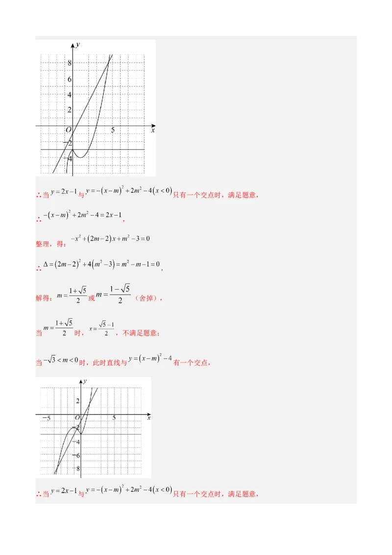 专题02二次函数（考点清单，11个考点清单+11种题型解读）（教师版）_初中数学_九年级数学上册（人教版）_期末专项复习-U276_2025版