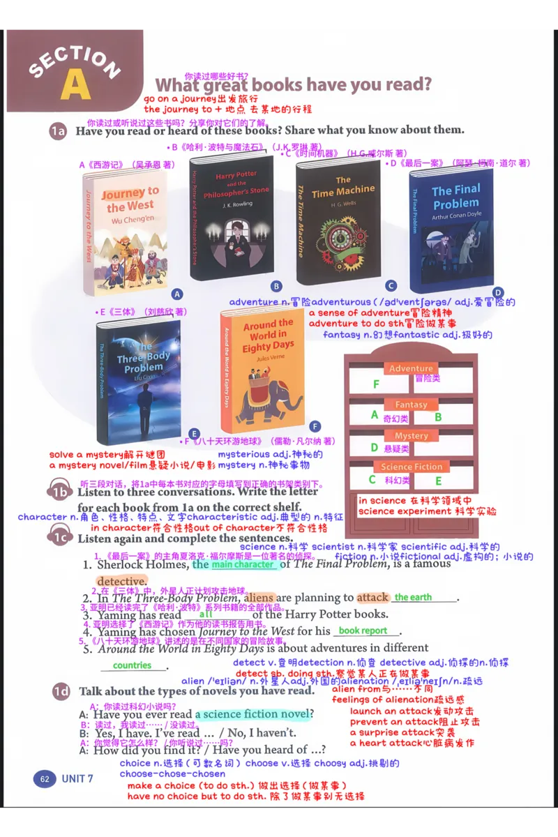 新八下人教U7_新人教八下资料包_01课堂笔记共3套完整版_课堂笔记版本1U1-U8