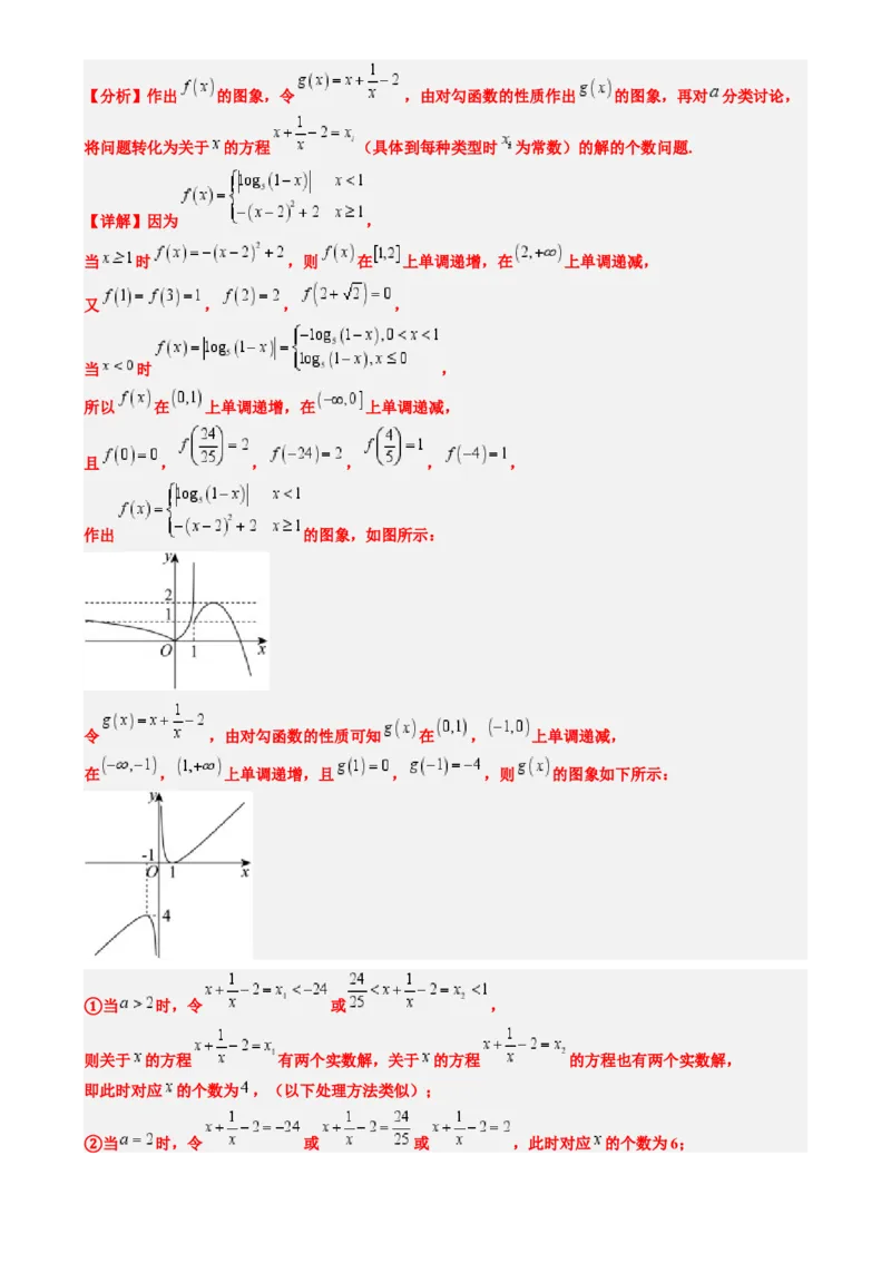 思维拓展05嵌套函数的零点问题（精讲精练）-2025年高考数学一轮复习讲义及高频考点归纳与方法总结（新高考通用）解析版_2.2025数学总复习_2025年新高考资料_一轮复习