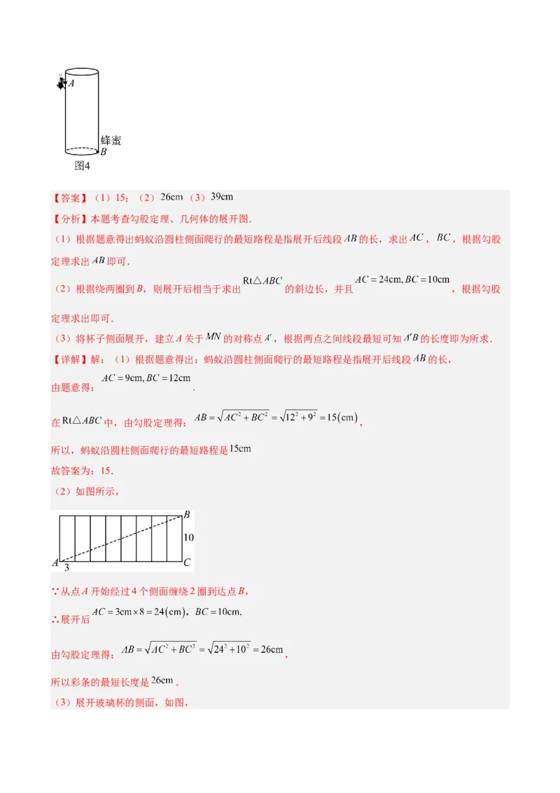 专题04勾股定理50道压轴题型专训（10大题型）（教师版）_初中数学_八年级数学下册（人教版）_重难点专题提升-V7_2024版