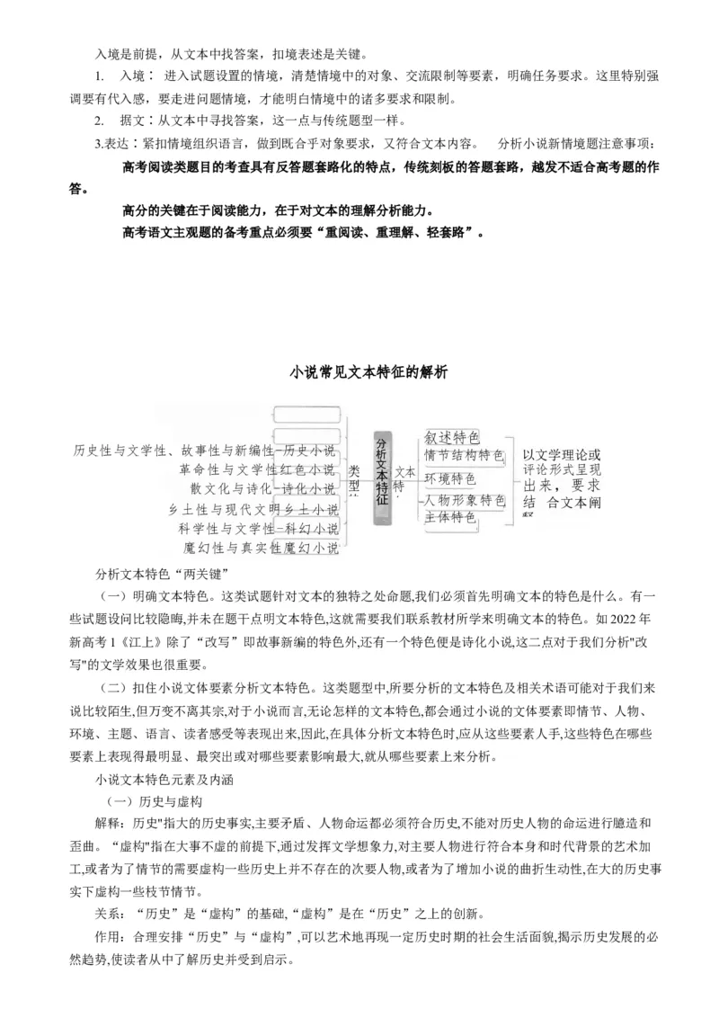 专题02小说阅读题型归类（原卷版）_01高考语文_52025年新高考资料_二轮复习_2025年高考语文二轮热点题型归纳与变式演练（新高考通用）339798018_题型突破