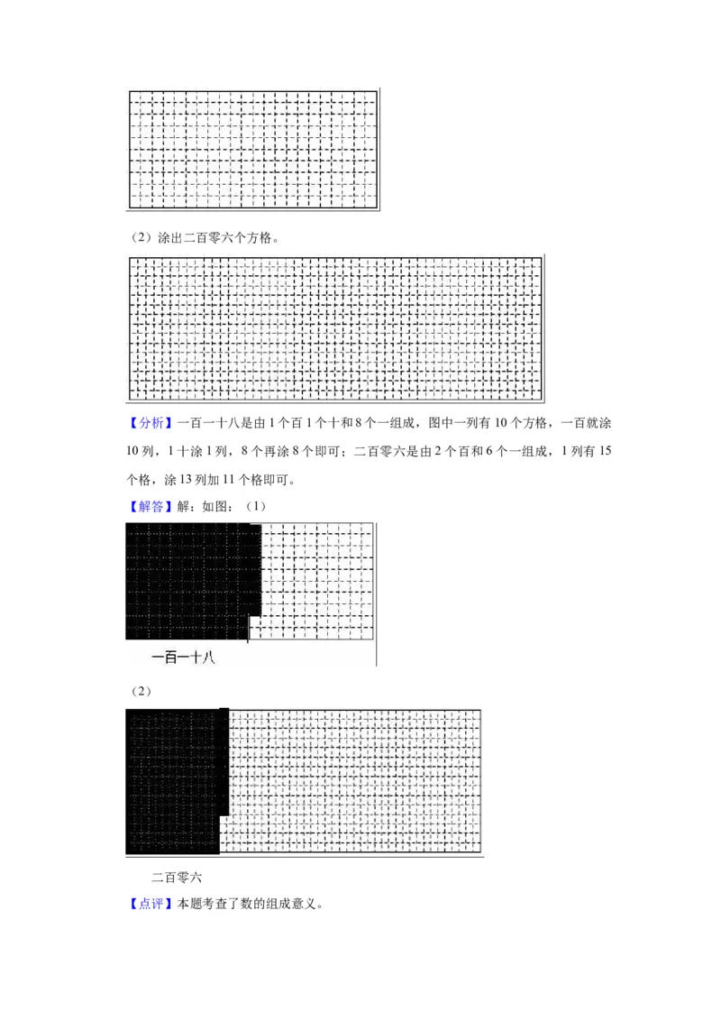 第四单元认识万以内的数（教师版）-二年级数学下册单元复习讲义（苏教版）_二年级数学下册（苏教版）_第四套_知识总结