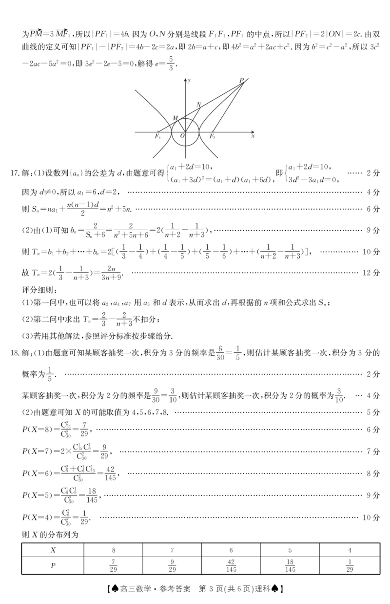 数学(理科)答案_2.2025数学总复习_数学高考模拟题_2023年模拟题_老高考_2023贵州省黔东南州高三上学期复习统一检测（期末）数学_2023贵州省黔东南州高三上学期复习统一检测（期末）数学