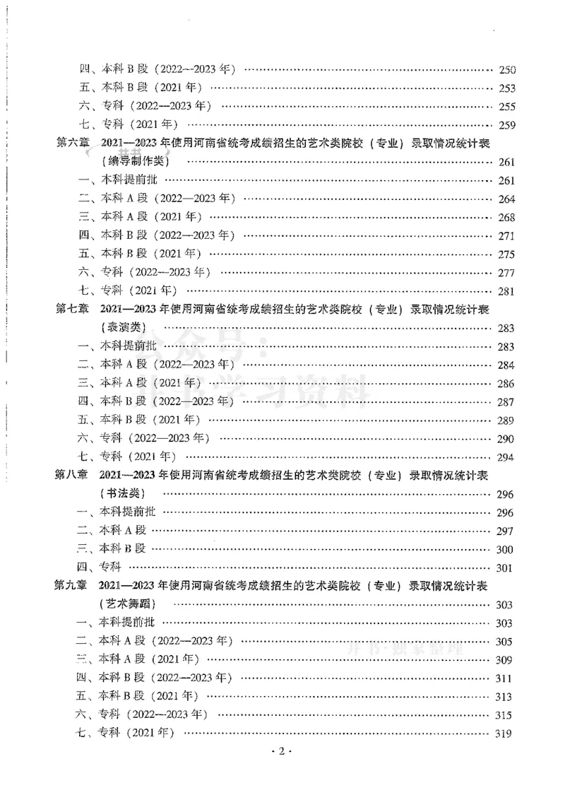 艺术类--最新2024版2021-2023年录取统计_必看高考志愿填报指南课程（价值5999）_高考志愿填报_13-河南_河南17-23年_河南招生之友全套
