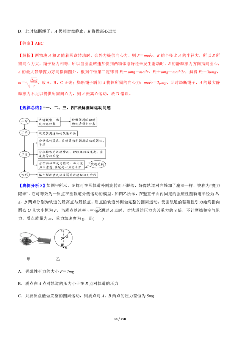 《衡水一本通》物理+PDF版含解析_高中九科知识点归纳。_《高中知识点汇编》_全科《衡水一本通》